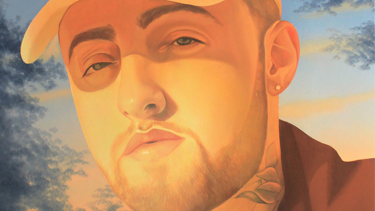 Portrait of Mac Miller by Danny Ferrell